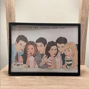 Friends TV Show Framed Art